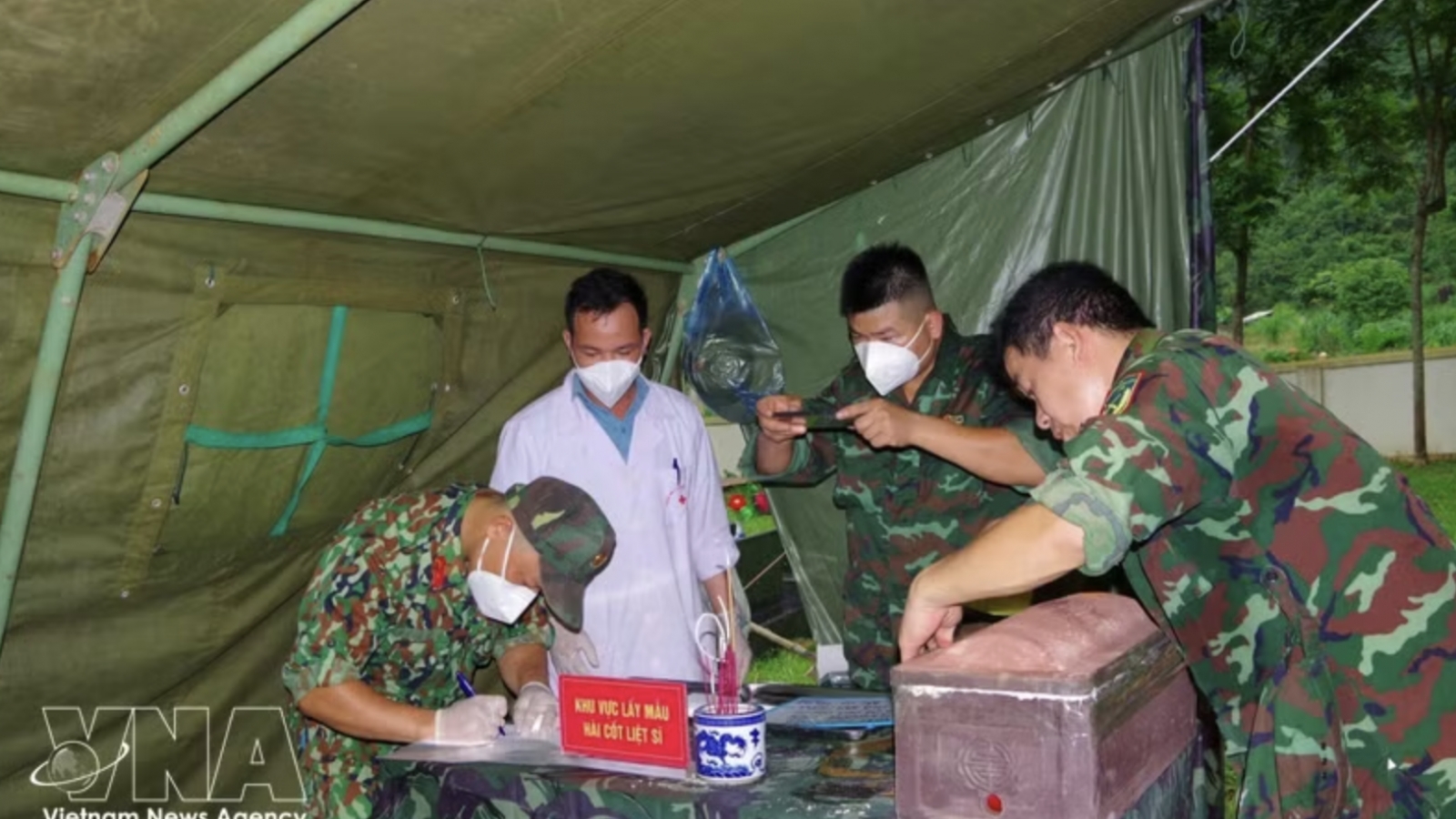 Cao Bang accelerates DNA sampling of unidentified war martyrs