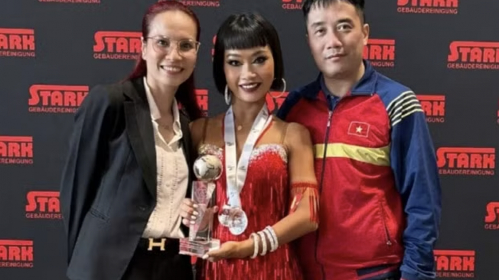 Vietnamese athlete moves closer to top of dancesport world