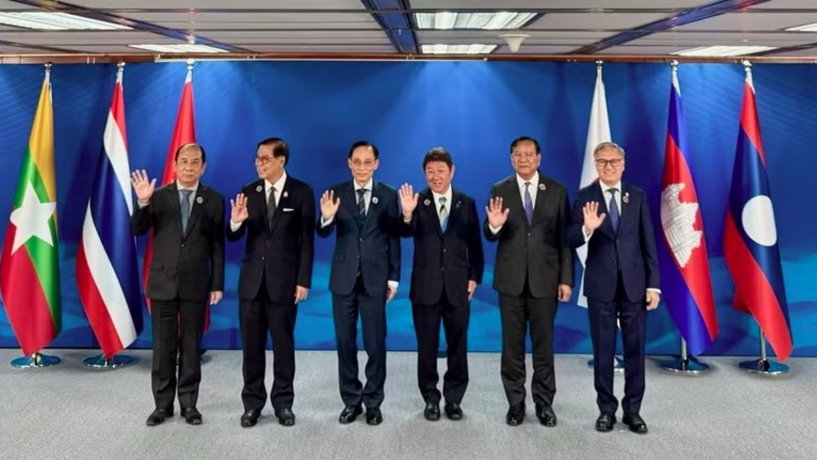 Mekong, Japanese foreign ministers reaffirm commitment to co-creating partnership