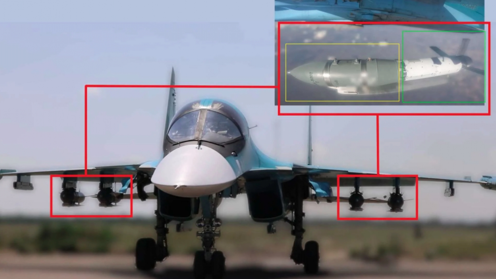 Nga biến bom FAB-500T thành “sát thủ” tầm xa, tăng sức mạnh cho Su-34