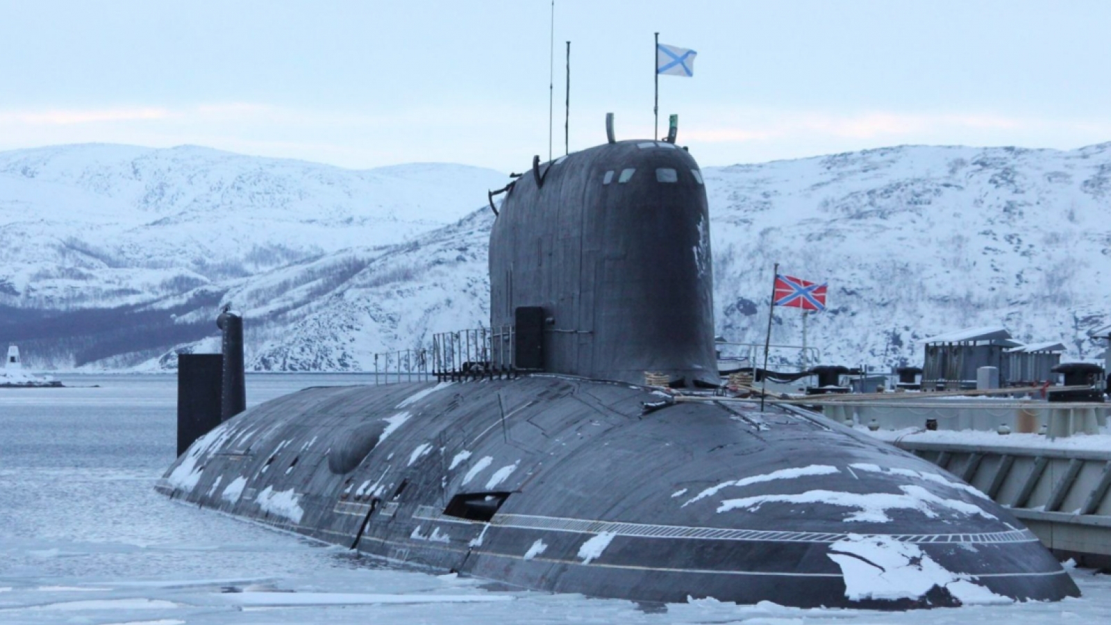 Hải quân Nga tiếp nhận Murmansk - tàu ngầm có khả năng mang tên lửa siêu thanh
