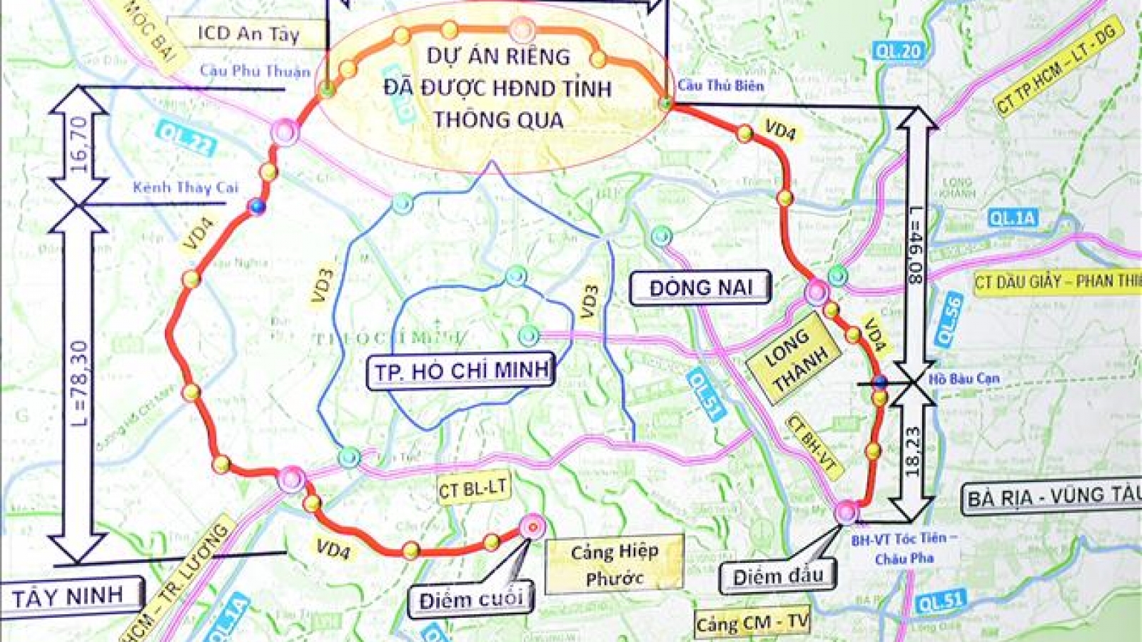 Tây Ninh hoàn tất chi hơn 5.900 tỷ đồng bồi thường dự án Vành đai 4