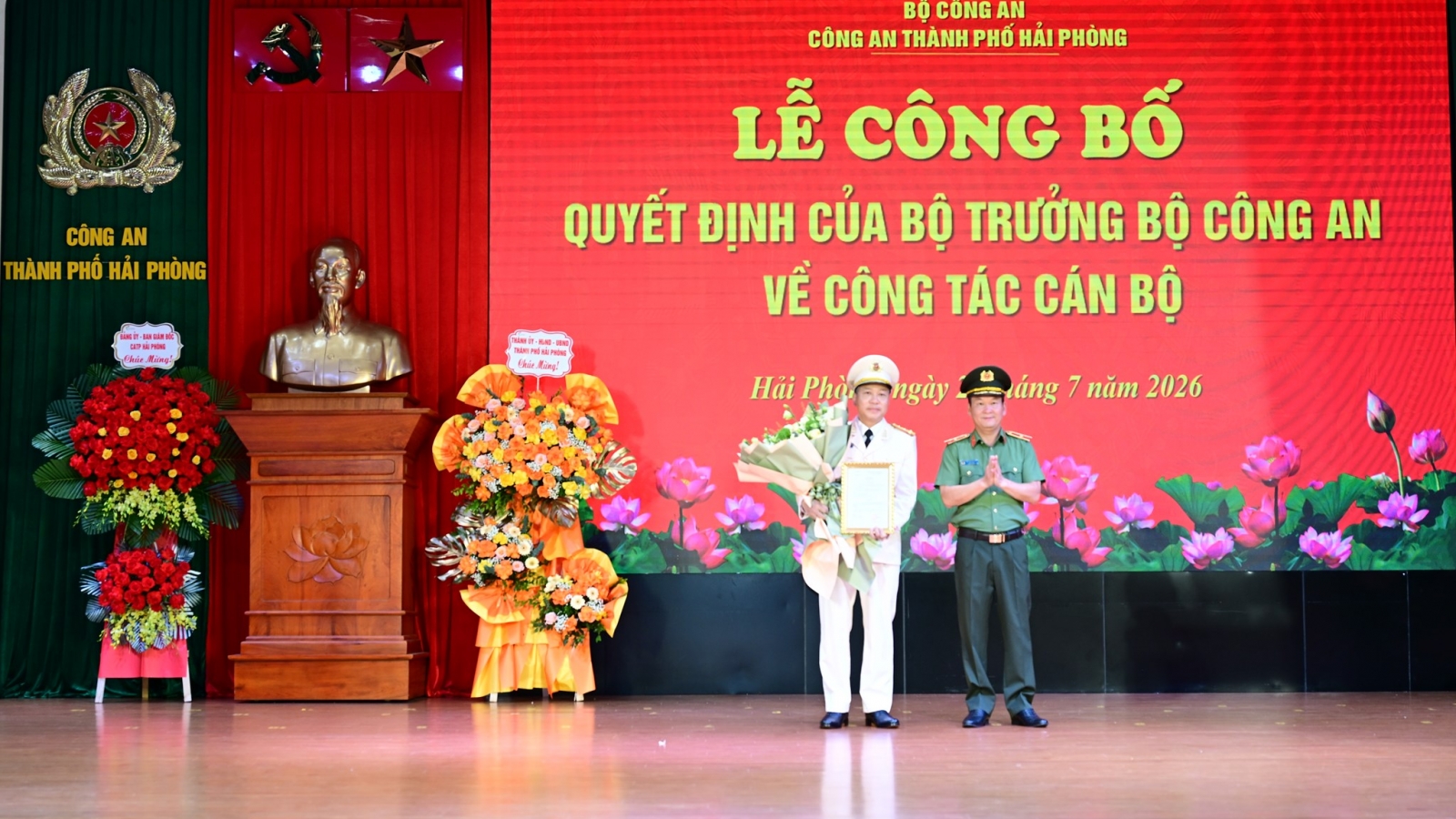 Đại tá Nguyễn Bình Khánh giữ chức Phó Giám đốc Công an TP Hải Phòng