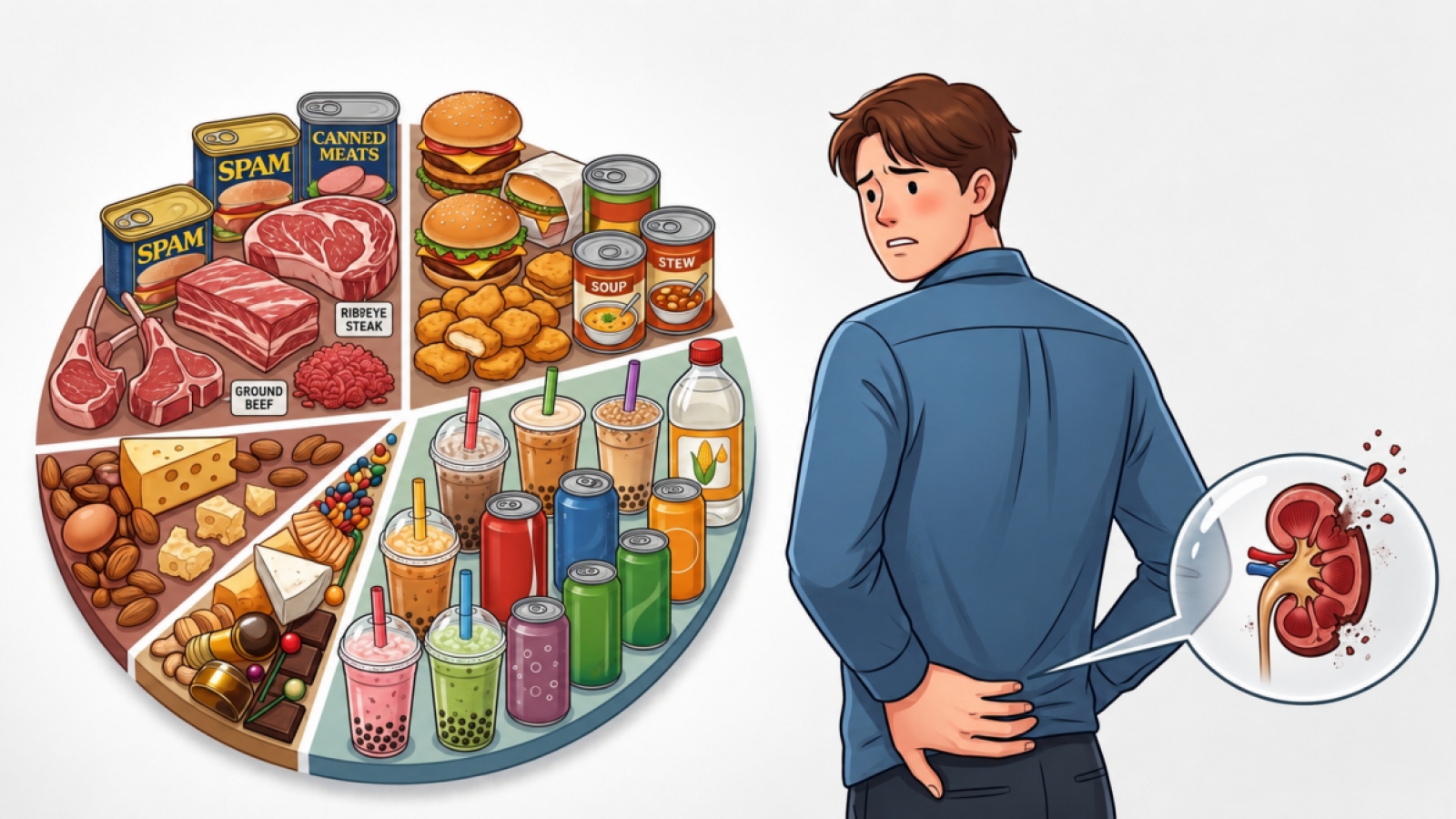 Những thói quen ăn uống đang âm thầm “bào mòn” sức khỏe thận