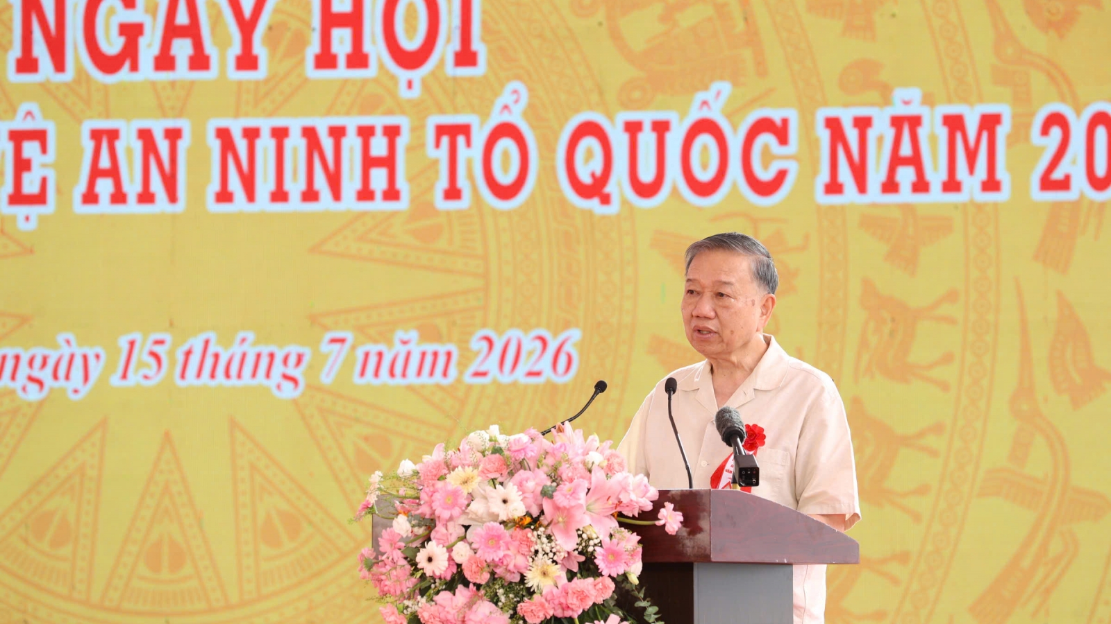 Tổng Bí thư, Chủ tịch nước dự Ngày hội toàn dân bảo vệ An ninh Tổ quốc 2026