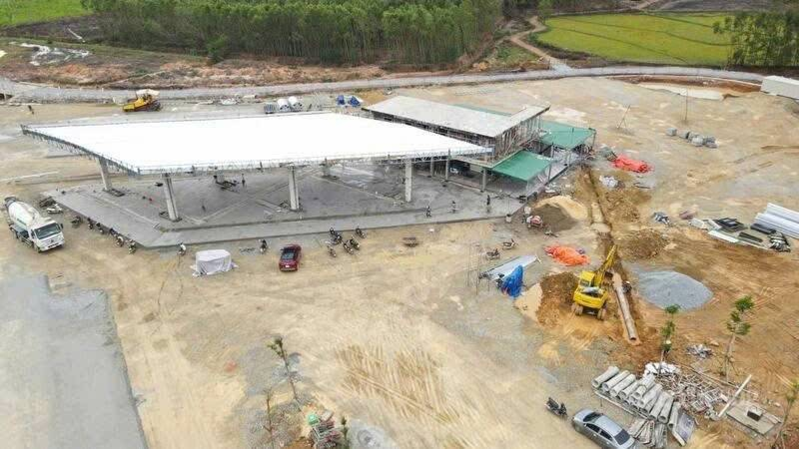 Chấm dứt hợp đồng nhà đầu tư xây dựng trạm dừng nghỉ chậm tiến độ