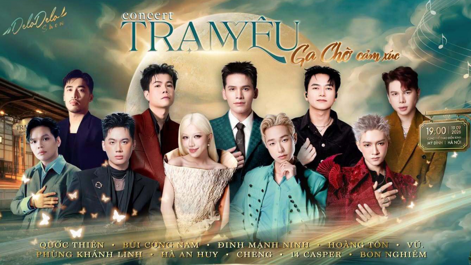 Vũ., Quốc Thiên, Bùi Công Nam hội tụ tại Trạm yêu Concert mùa 5