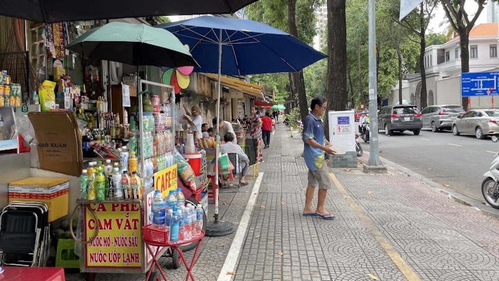 Từ 2/9 người dân TP.HCM có thể đăng ký sử dụng tạm vỉa hè qua app thống nhất