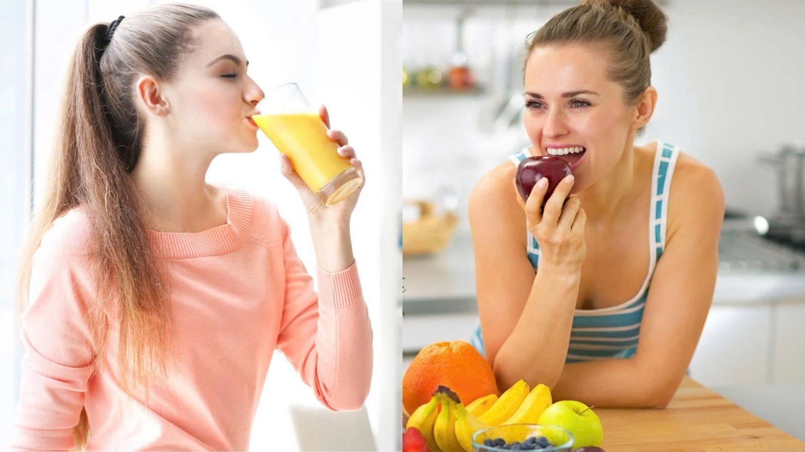 Uống nước ép mỗi ngày có tốt bằng ăn trái cây nguyên quả?