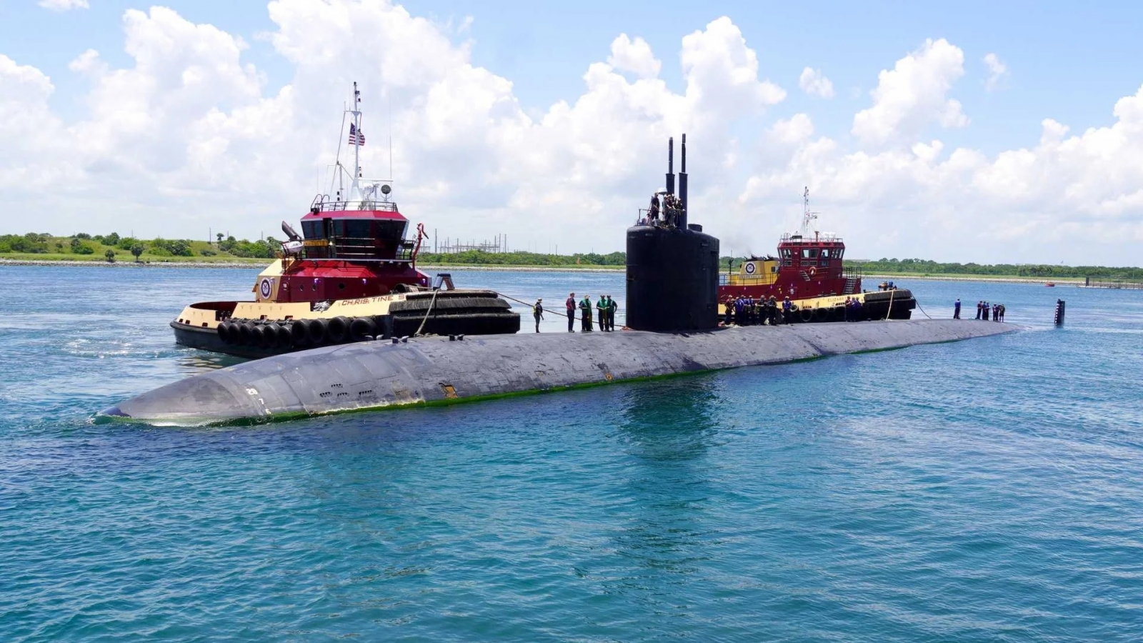 USS Albany trở lại, tiếp sức cho hạm đội tàu ngầm Mỹ