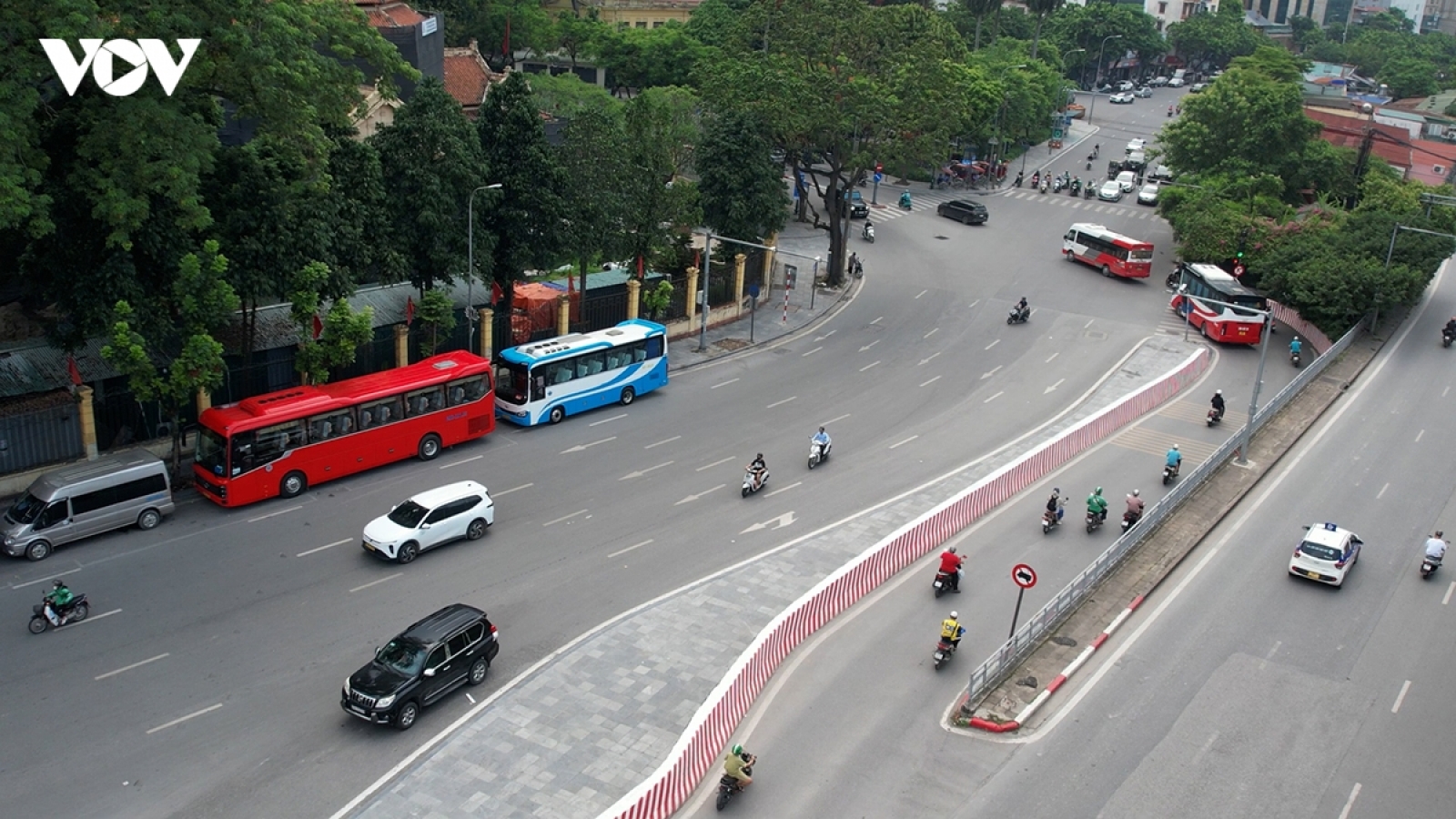 Các điểm trung chuyển, bãi đỗ xe phục vụ thí điểm vùng phát thải thấp của Hà Nội