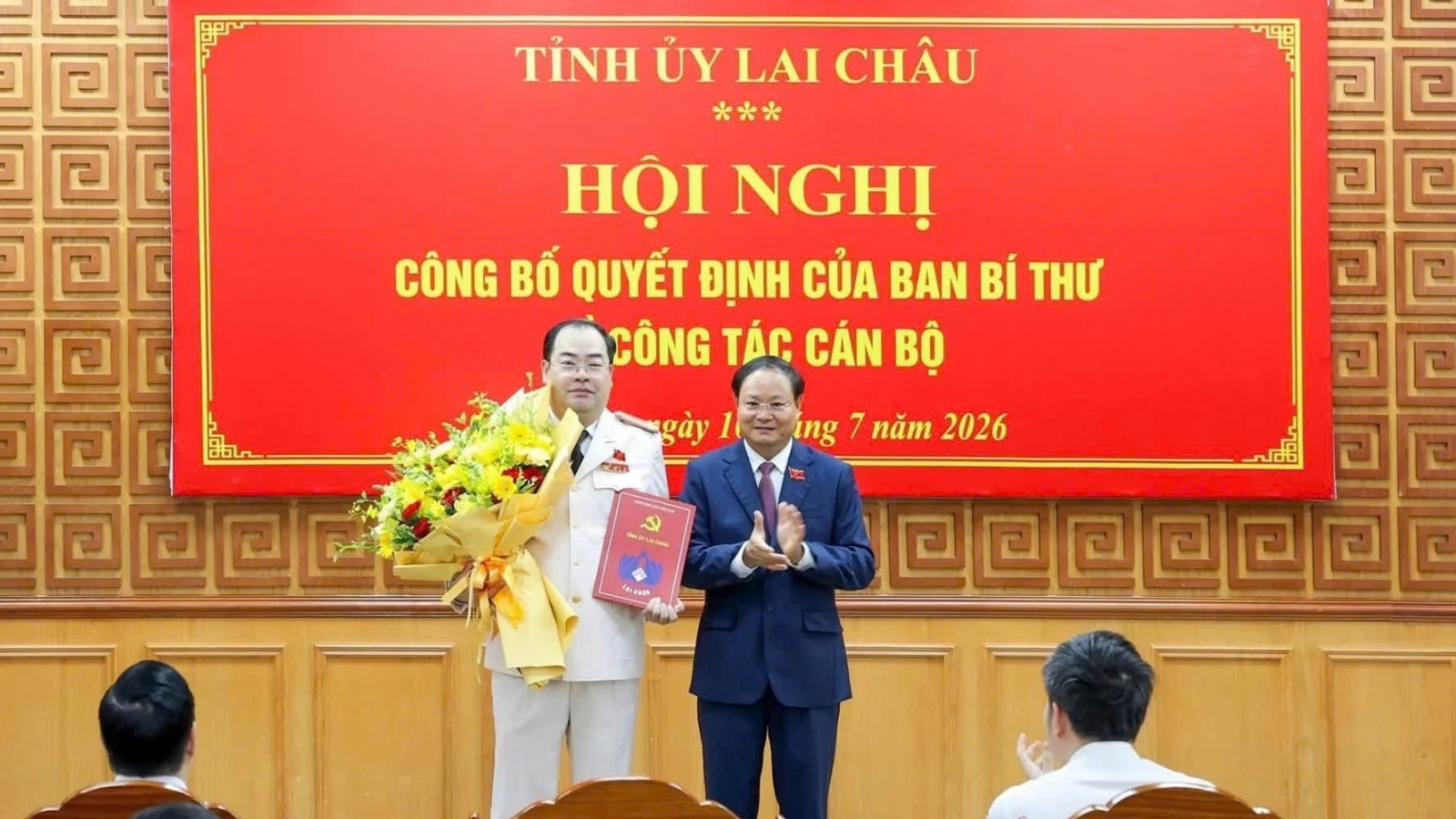 Ban Bí thư chỉ định Giám đốc Công an tỉnh Lai Châu tham gia Ban Thường vụ Tỉnh ủy