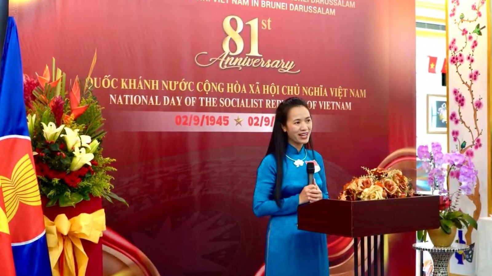 Đại sứ quán Việt Nam tại Brunei kỷ niệm 81 năm Quốc khánh 2/9