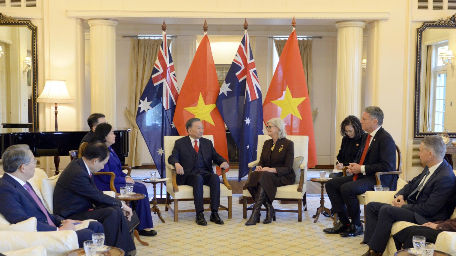 Tổng Bí thư, Chủ tịch nước Tô Lâm hội kiến Toàn quyền Australia