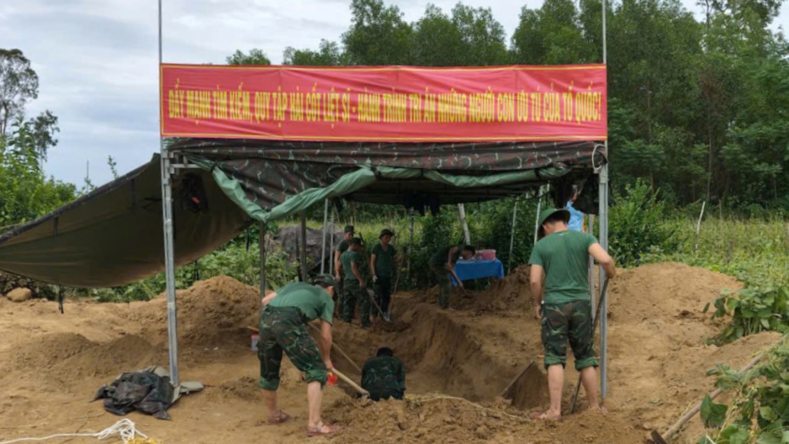 Đà Nẵng: Quy tập 3 hài cốt liệt sĩ nghi thuộc lực lượng đặc công