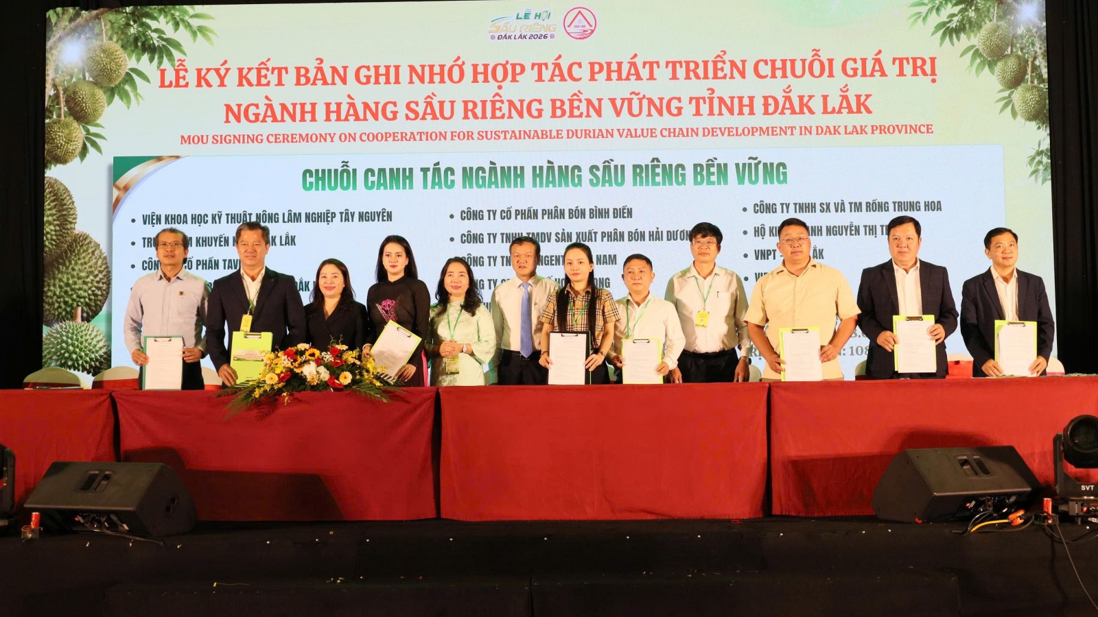 Hướng tới xây dựng hệ sinh thái ngành hàng sầu riêng bền vững