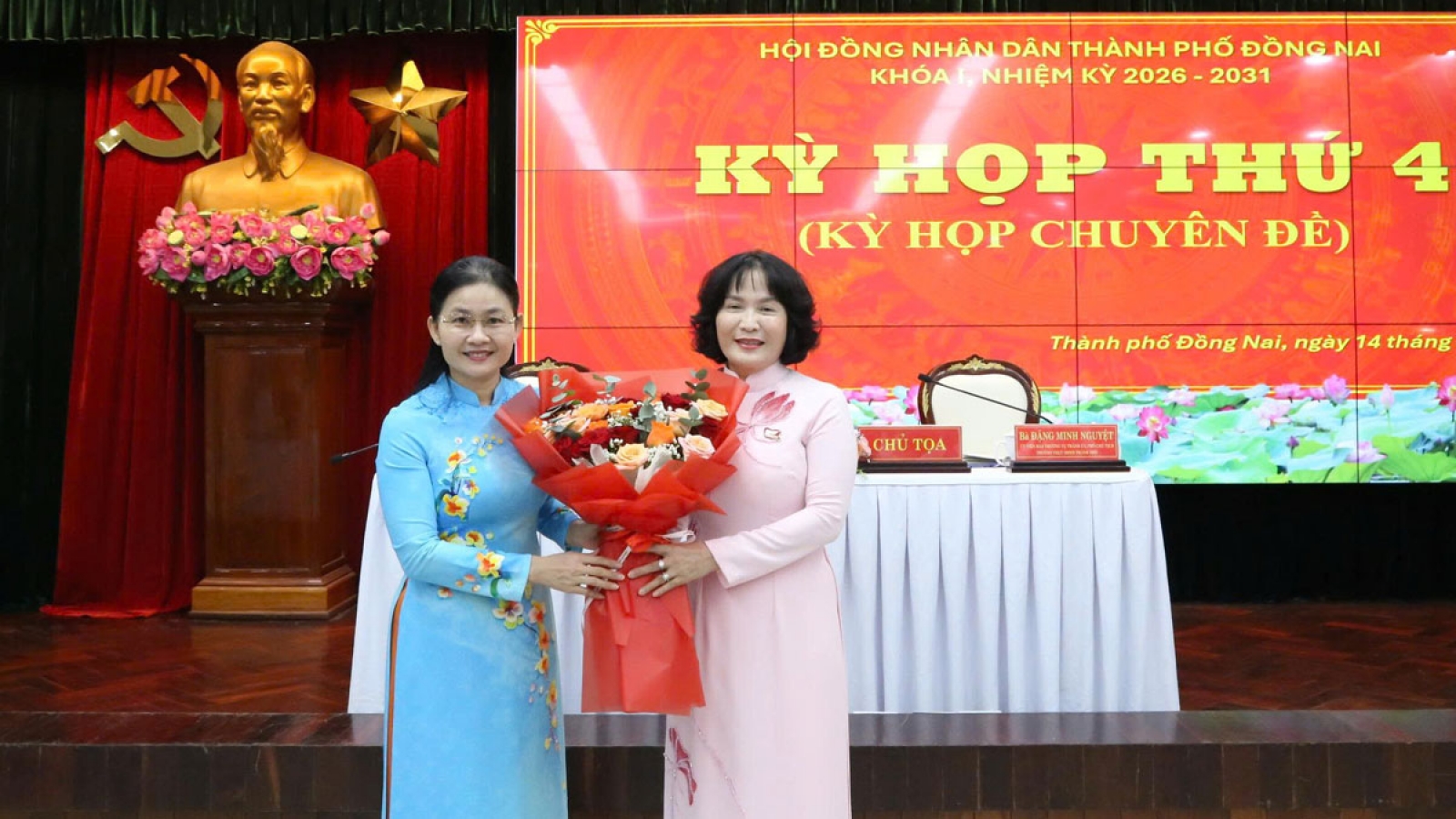 Bà Nguyễn Thị Cát Tiên được bầu làm Phó Chủ tịch thành phố Đồng Nai
