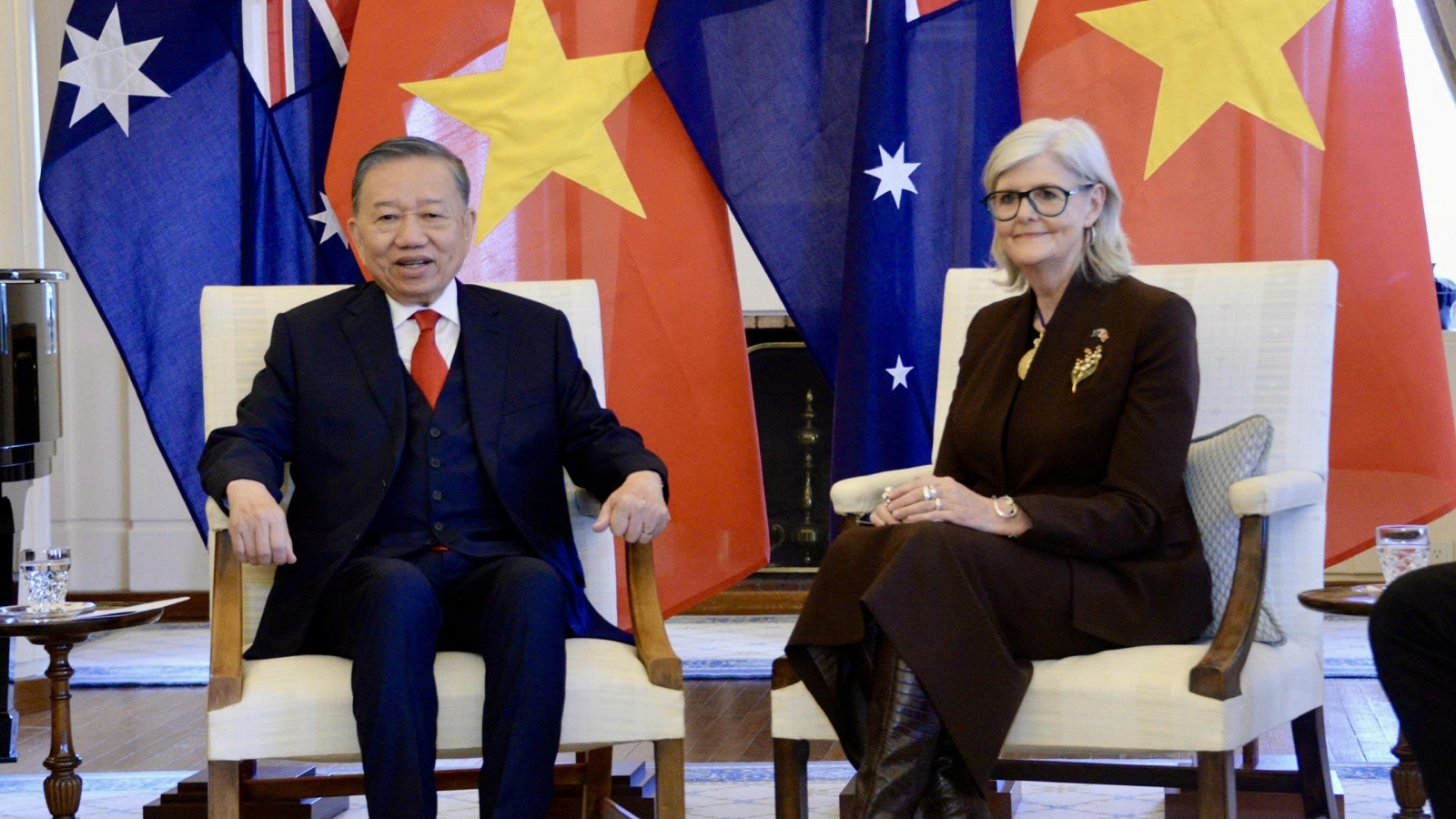 Tổng Bí thư, Chủ tịch nước Tô Lâm hội kiến Toàn quyền Australia
