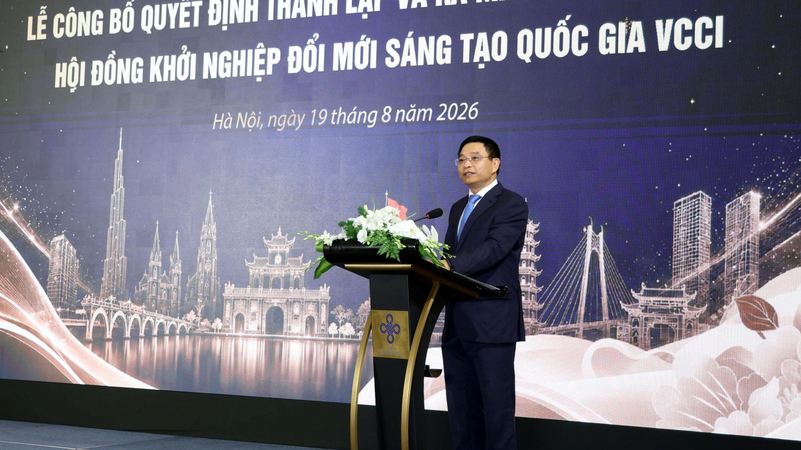 Phó Thủ tướng Nguyễn Văn Thắng dự lễ ra mắt Hội đồng Khởi nghiệp VCCI