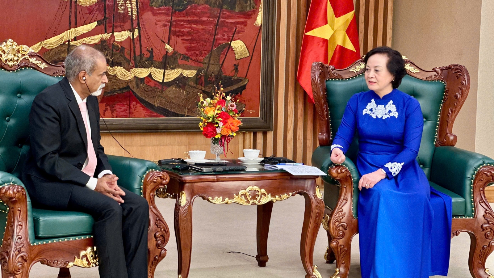 Phó Thủ tướng Phạm Thị Thanh Trà tiếp Giám đốc UNICEF khu vực châu Á - TBD