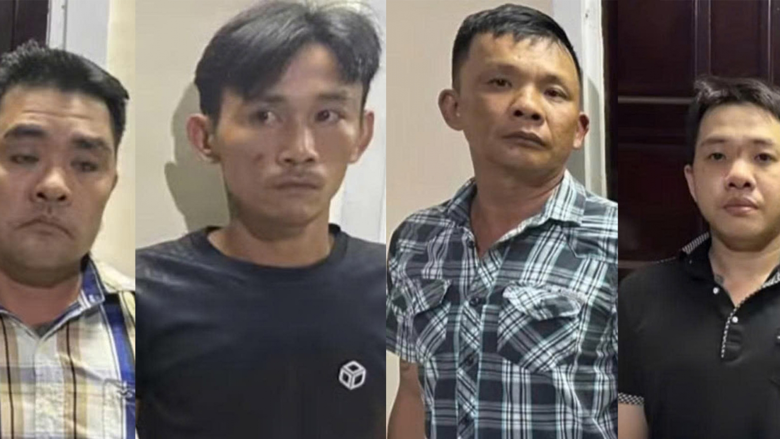 4 đối tượng trộm chó dùng hung khí tấn công công an