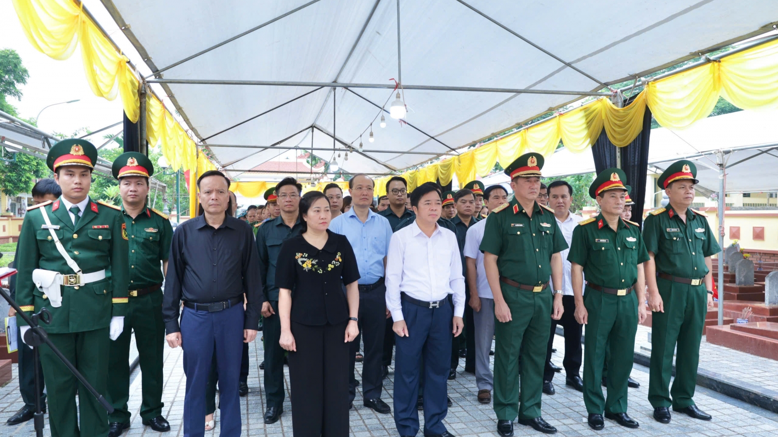 Thái Nguyên lấy mẫu ADN hài cốt liệt sĩ tại Mỹ Yên, Đại Từ