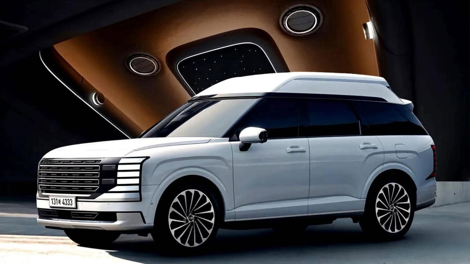 Hyundai Palisade có thêm bản trần cao High Roof, nội thất như chuyên cơ