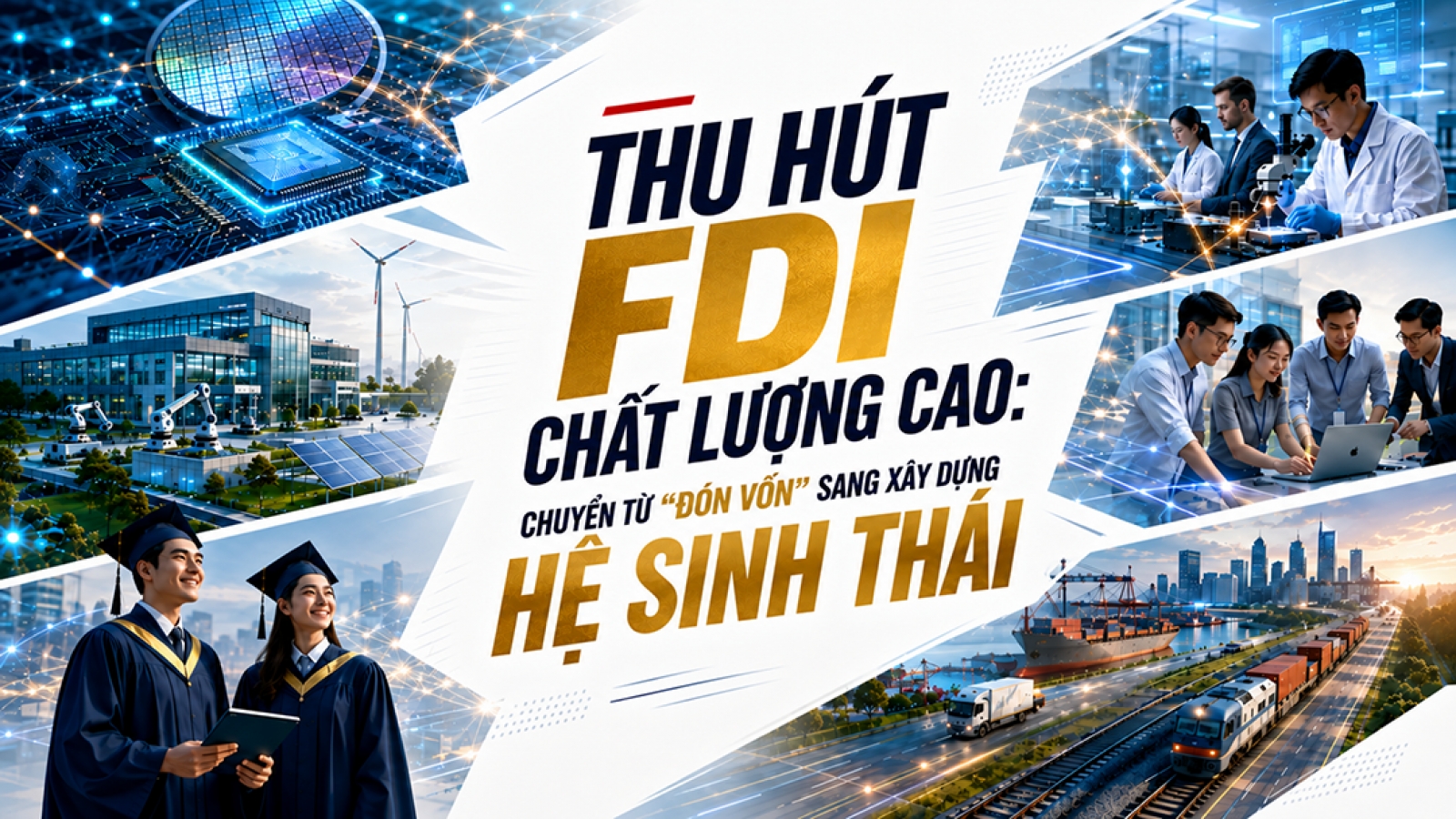 Thu hút FDI chất lượng cao: Chuyển từ “đón vốn” sang xây dựng hệ sinh thái