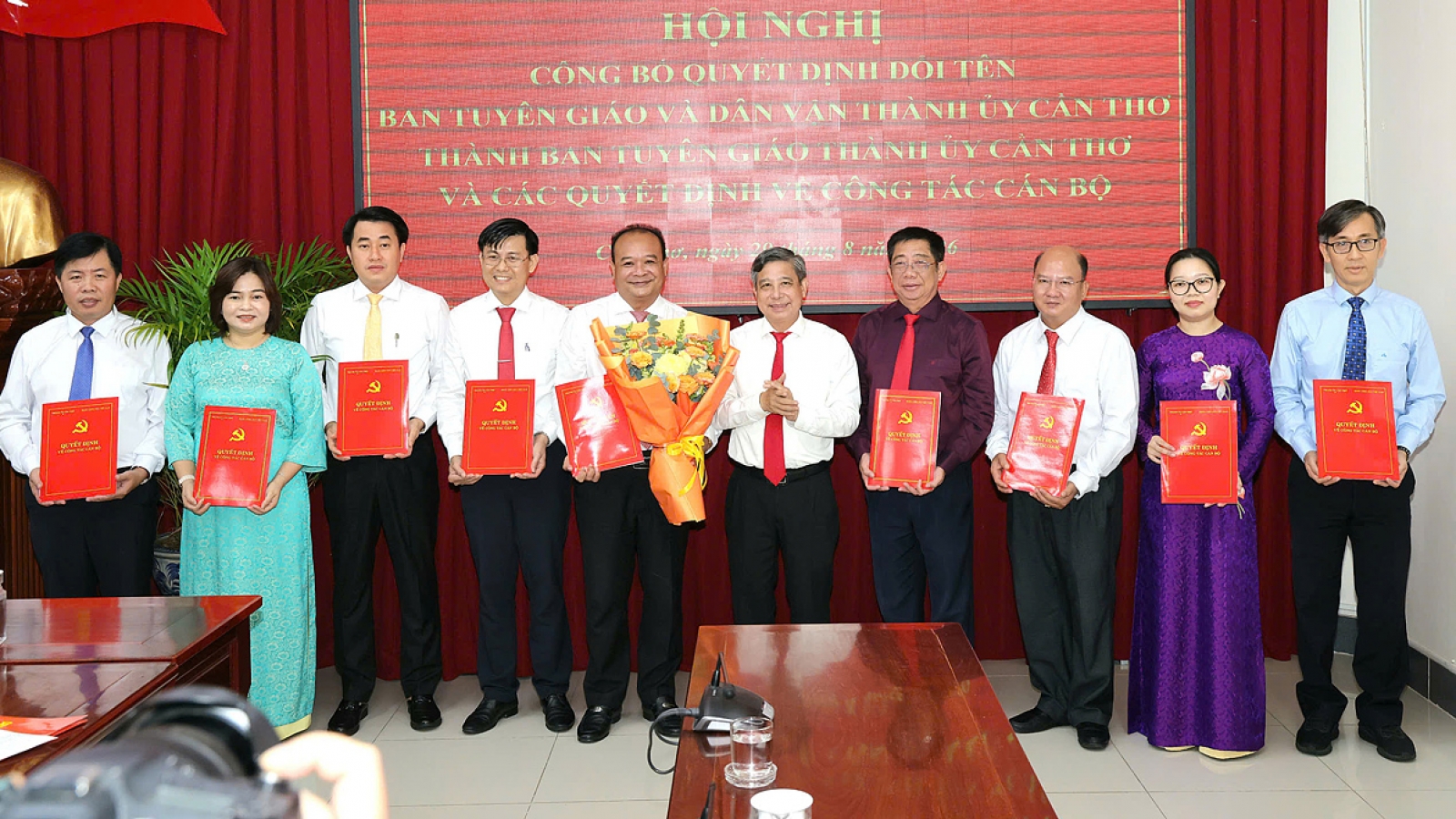 Cần Thơ đổi tên Ban Tuyên giáo và Dân vận Thành ủy thành Ban Tuyên giáo Thành ủy