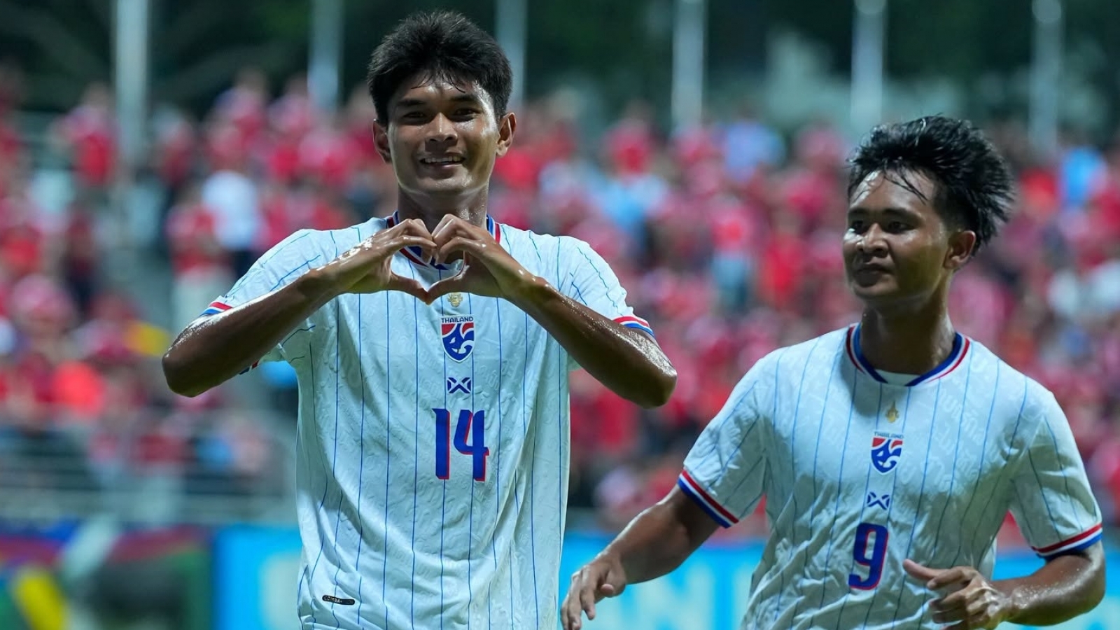 Bảng xếp hạng Vua phá lưới ASEAN Cup 2026: Tiền đạo Thái Lan áp sát Đình Bắc