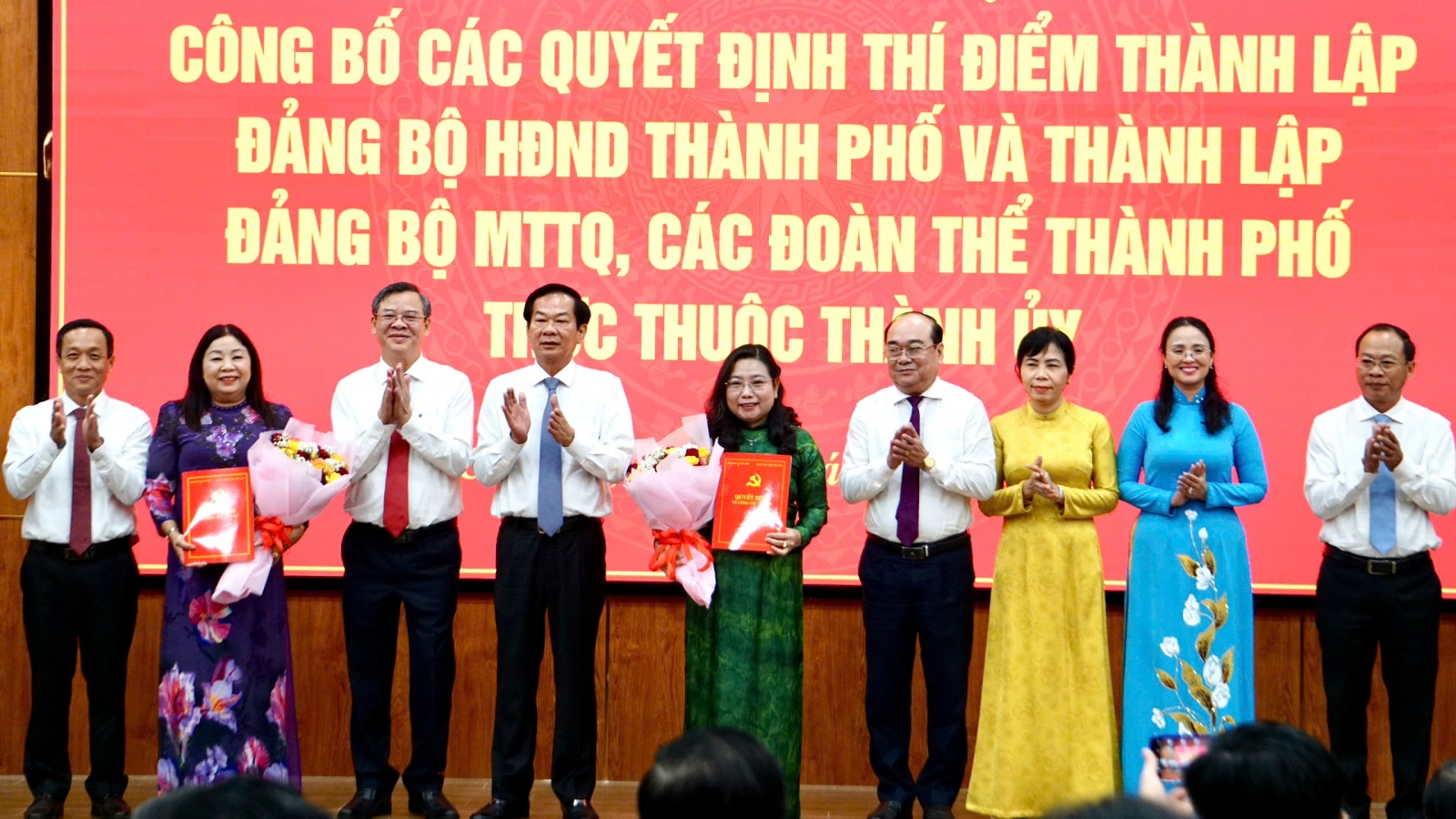 Thành lập 2 Đảng bộ trực thuộc Thành ủy Cần Thơ