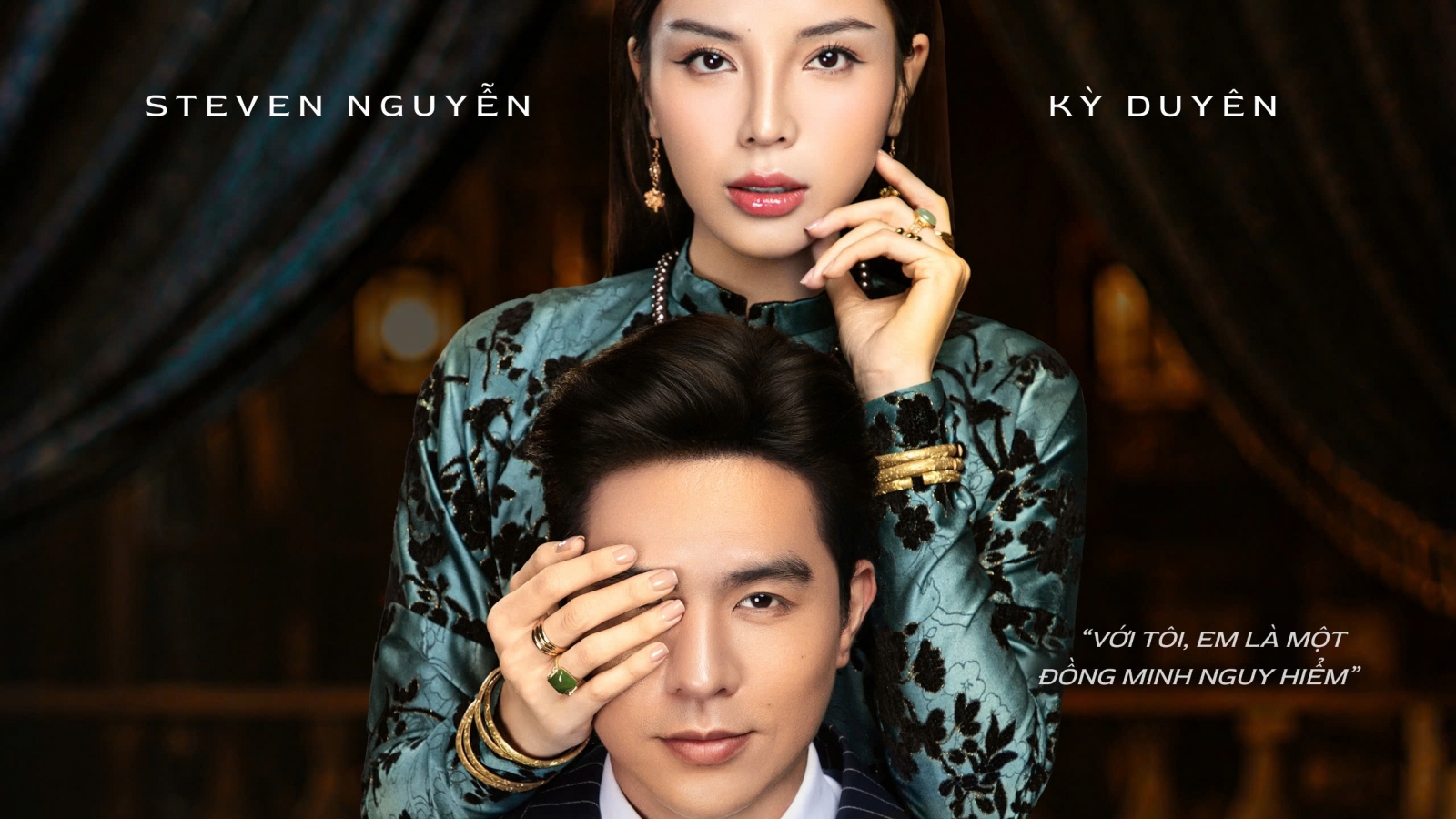 Kỳ Duyên - Steven Nguyễn gây tò mò với loạt cảnh táo bạo trong Chị chị em em 3