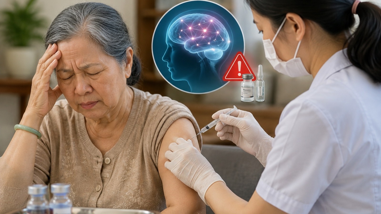 PGS.TS Nguyễn Lân Hiếu nói gì quan niệm tiêm “bổ não” để giảm đau đầu?