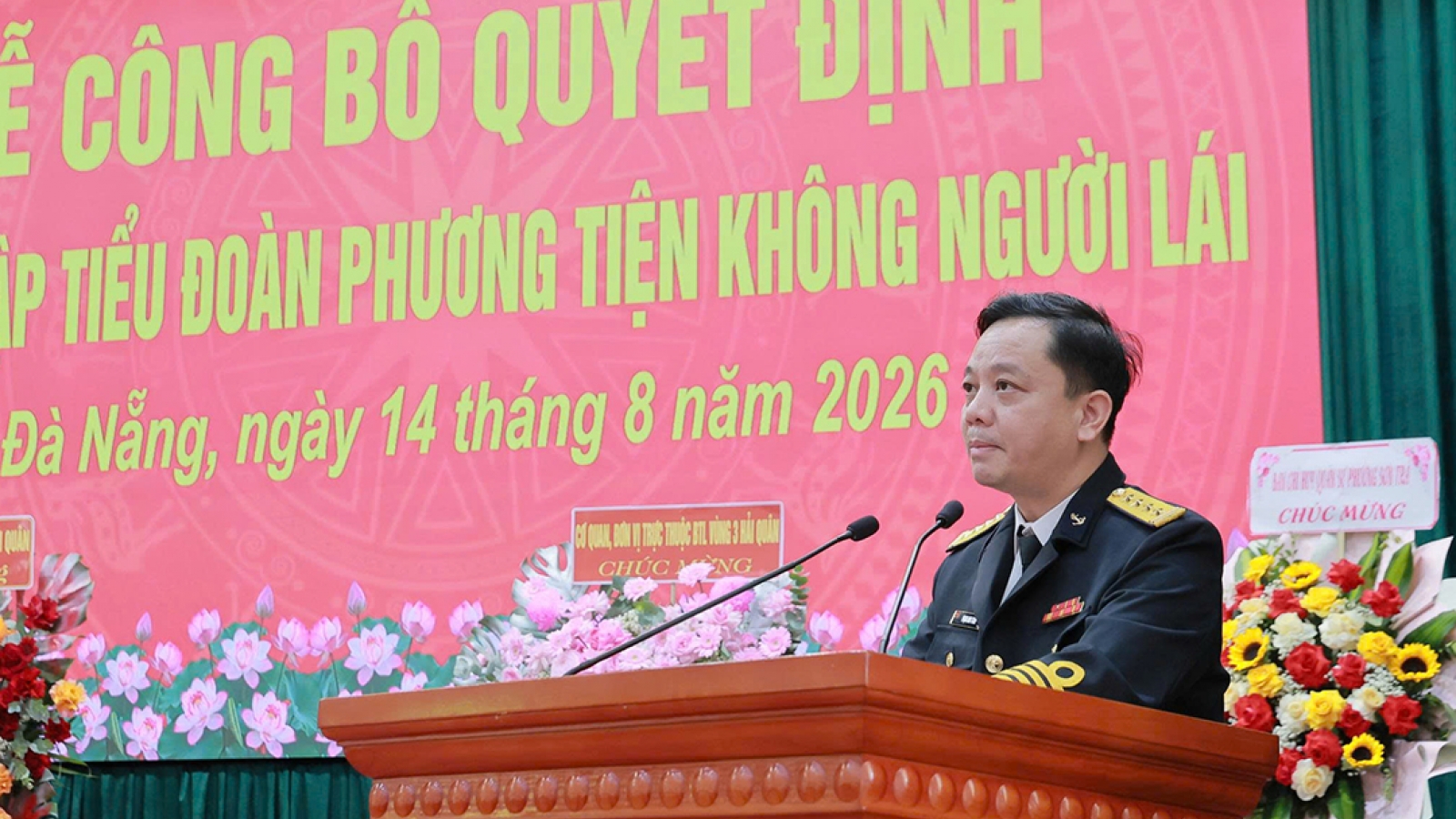 Vùng 3 Hải quân thành lập Tiểu đoàn Phương tiện không người lái
