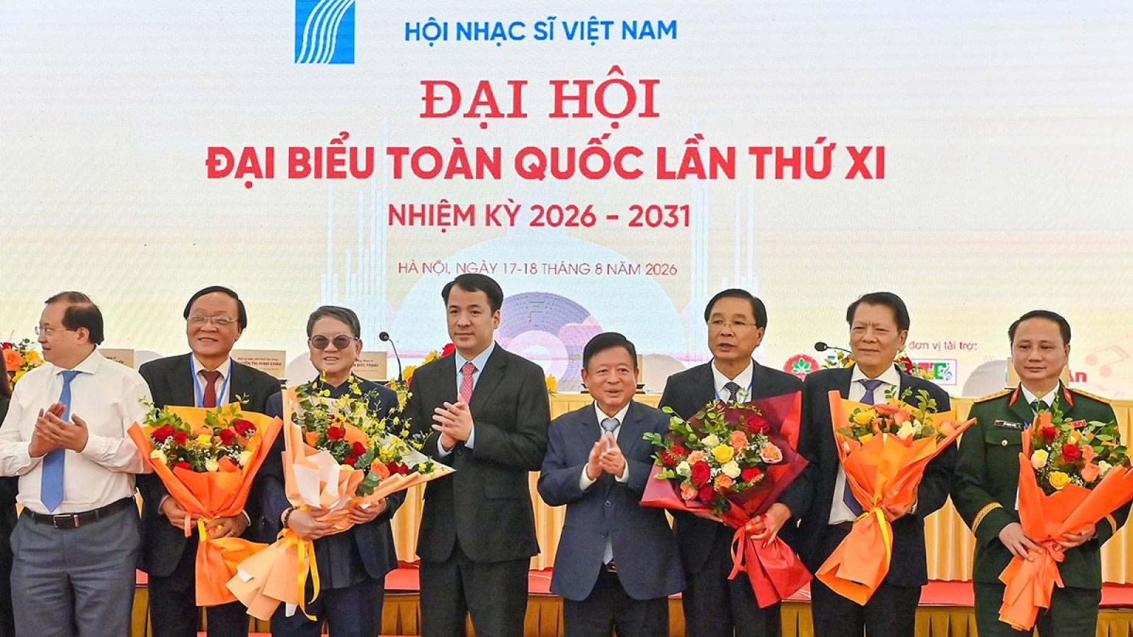 Thiếu tướng, nhạc sĩ Nguyễn Đức Trịnh tái đắc cử Chủ tịch Hội Nhạc sĩ Việt Nam