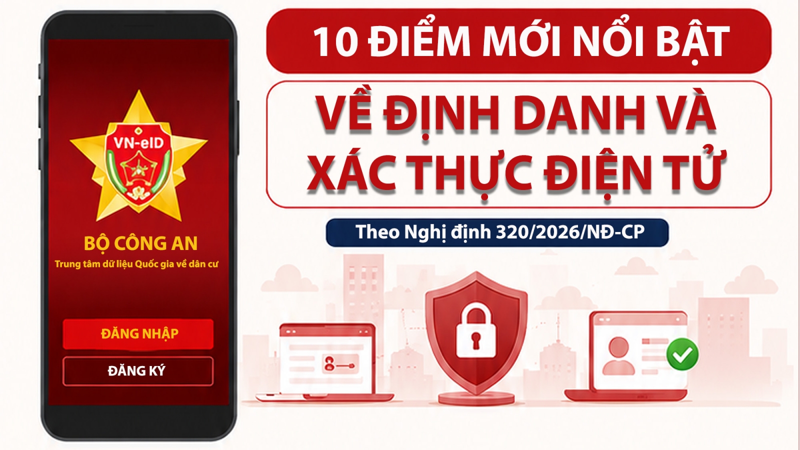 Những điểm mới của Nghị định 320/2026/NĐ-CP về định danh và xác thực điện tử