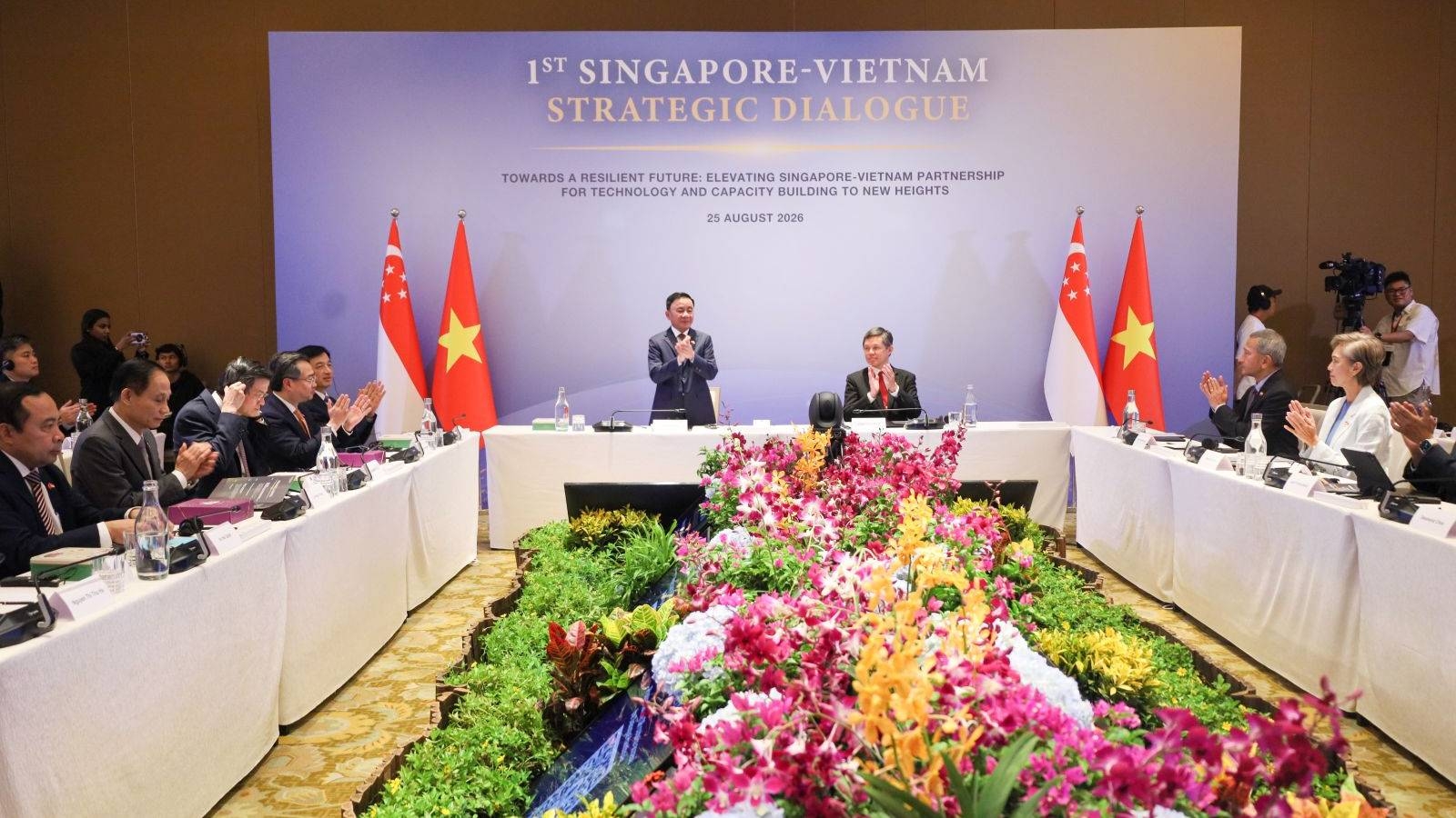 Thường trực Ban Bí thư đồng chủ trì Đối thoại Chiến lược Việt Nam - Singapore