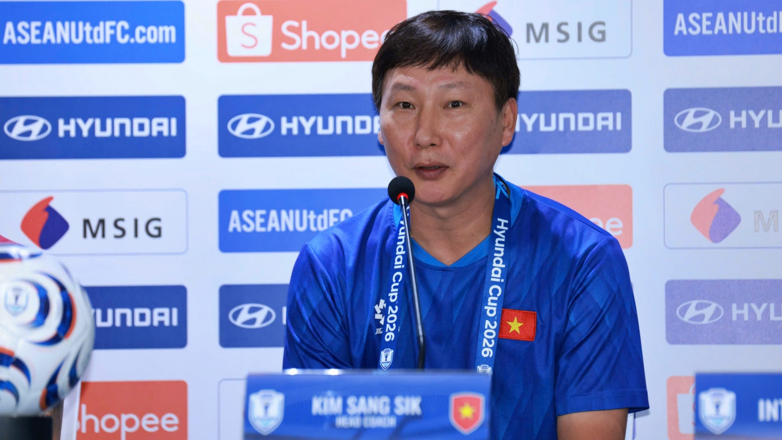 HLV Kim Sang Sik muốn vô địch ASEAN Cup 2026 để viết trang sử mới cùng ĐT Việt Nam