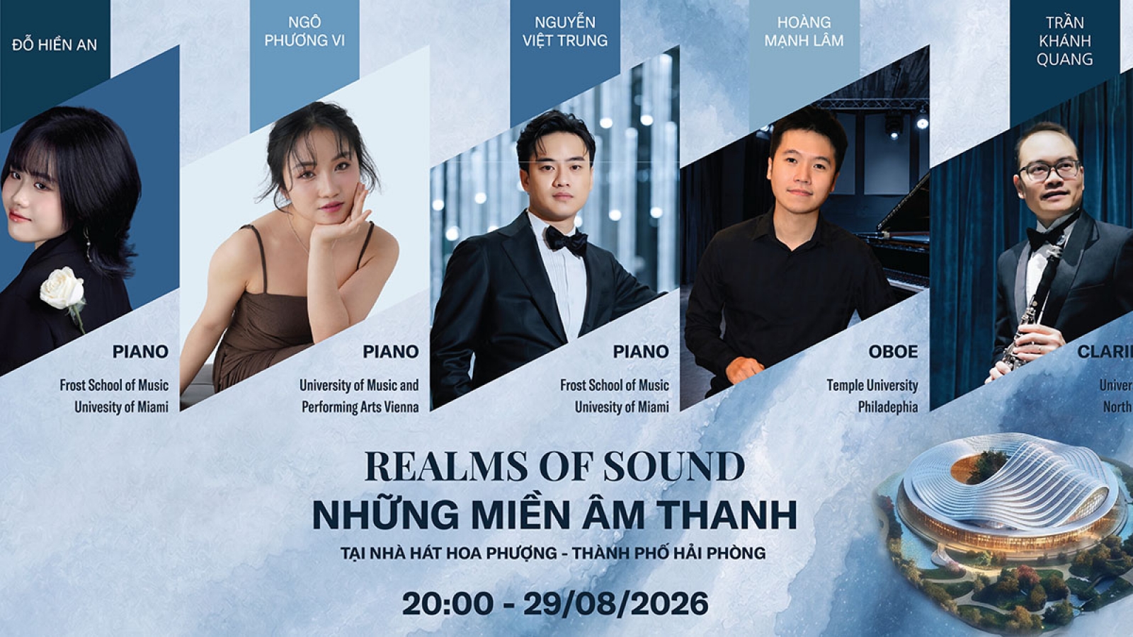 Hòa nhạc “Những miền âm thanh” tại Hải Phòng dịp nghỉ lễ 2/9
