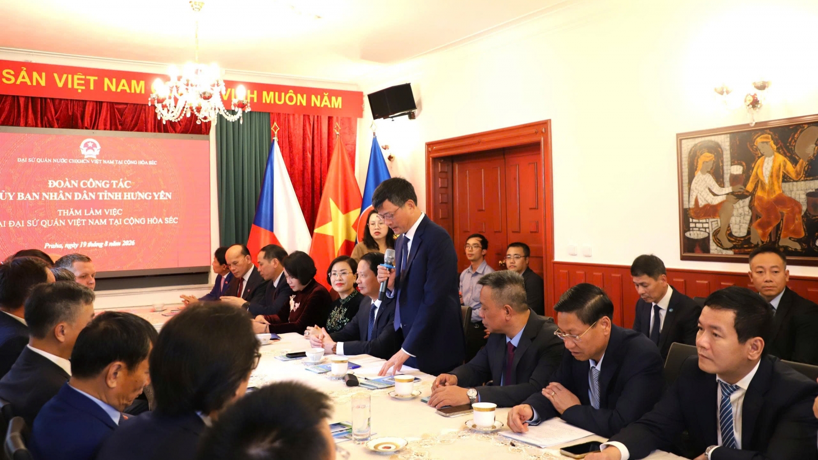 Hưng Yên đẩy mạnh xúc tiến thương mại và đầu tư tại Cộng hòa Séc