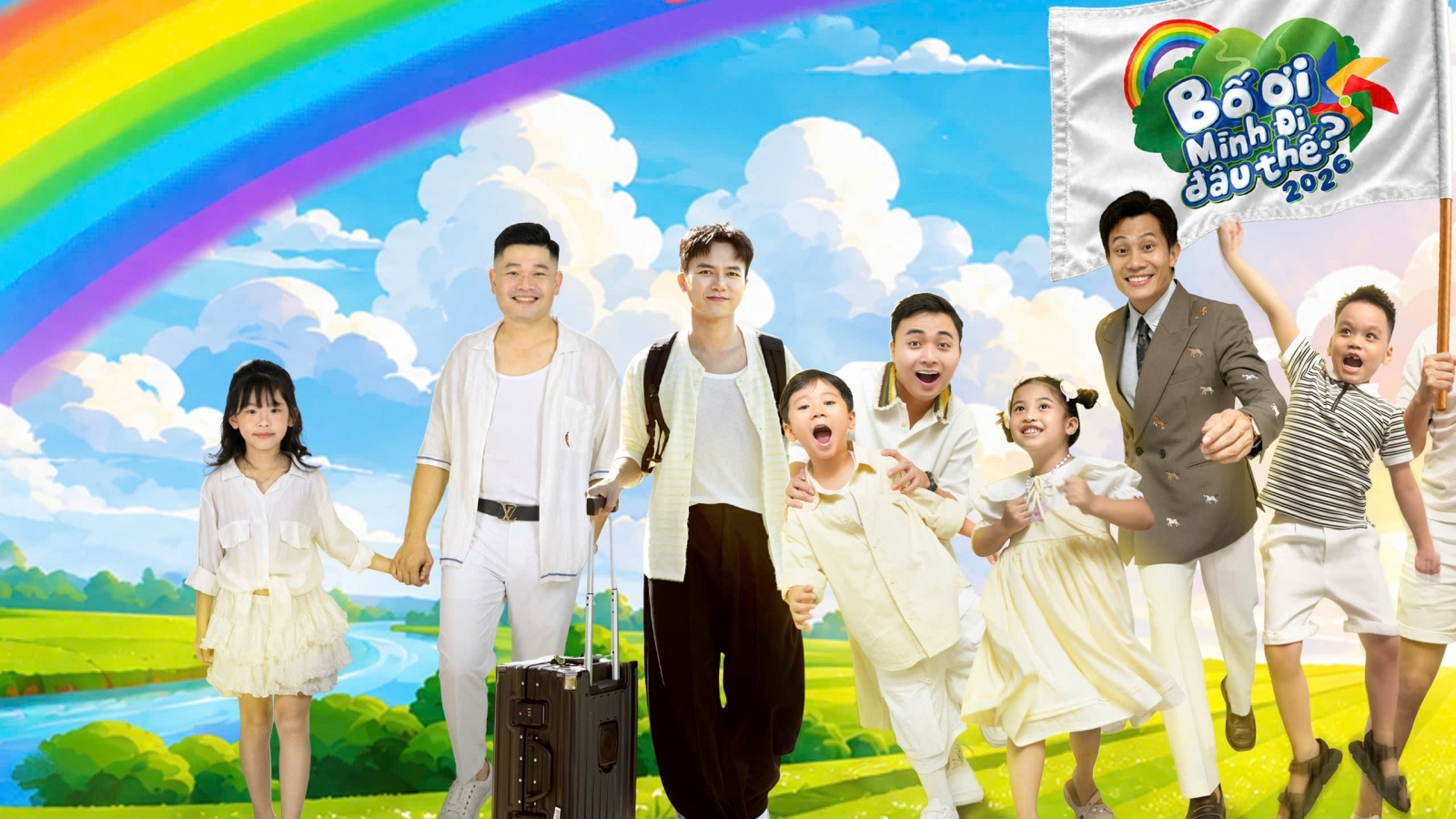 Bùi Công Nam bất ngờ làm “Bố tập sự” trong Bố ơi mình đi đâu thế?