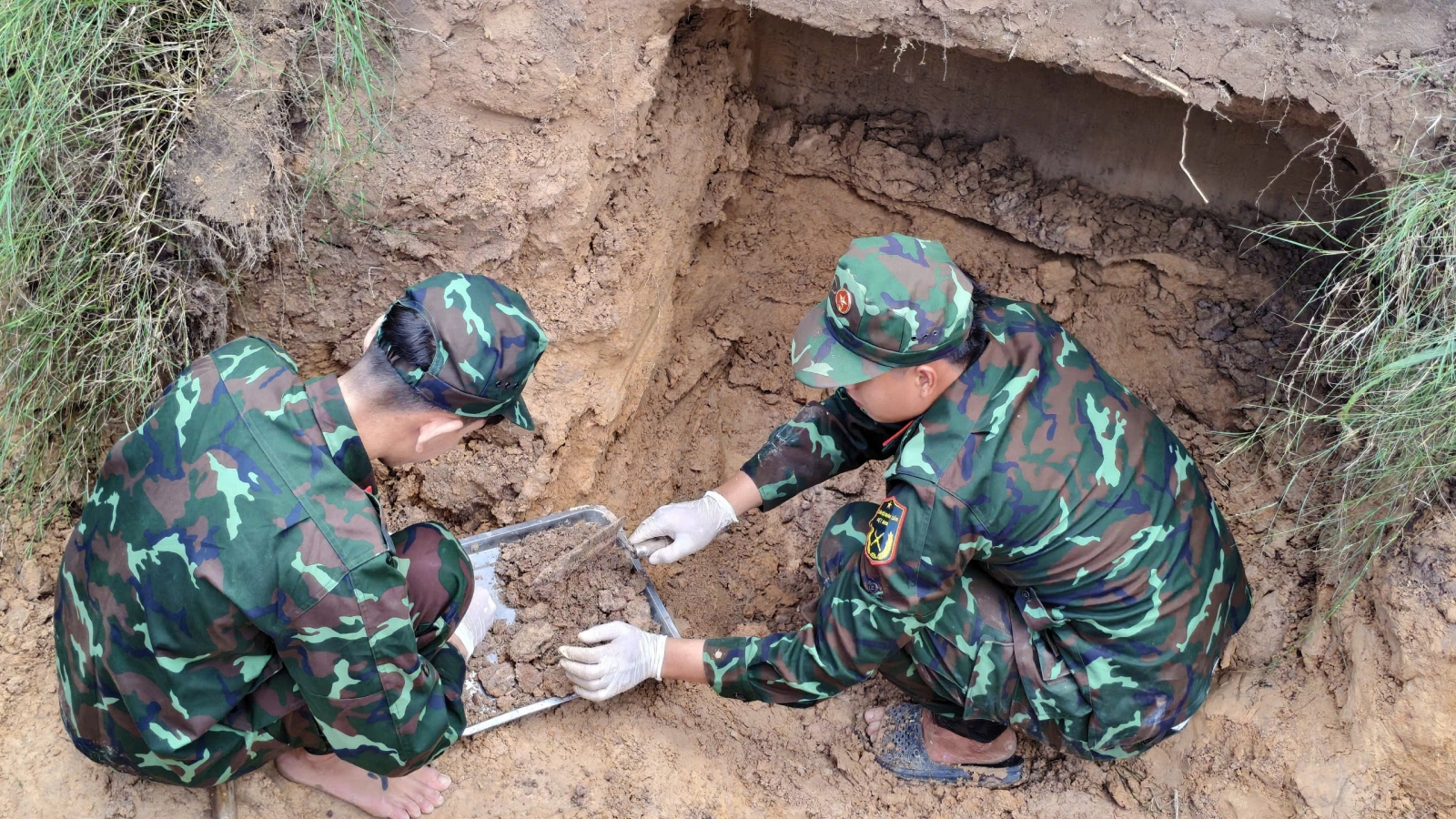 Đội K71 Tây Ninh quy tập thêm 1 hài cốt liệt sĩ tại phường An Tịnh