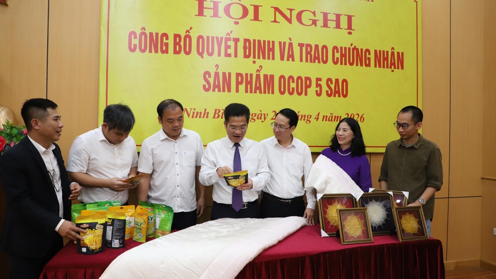 Ninh Bình rà soát toàn bộ sản phẩm OCOP, xử lý sản phẩm hết hạn