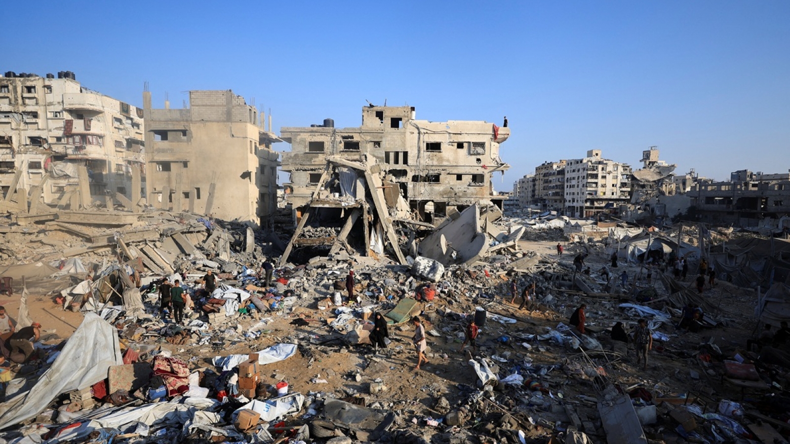 Israel không kích Dải Gaza làm 18 người thiệt mạng