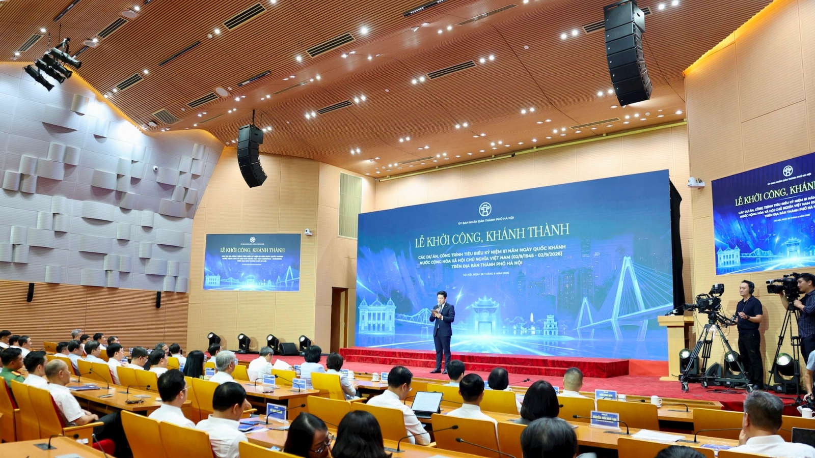 Hà Nội khởi công, khánh thành 17 dự án, công trình tiêu biểu dịp Quốc khánh 2/9