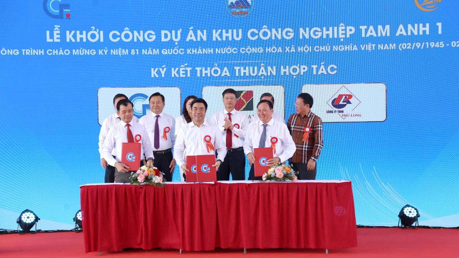 Đà Nẵng khởi công Khu công nghiệp Tam Anh 1 quy mô 167 héc-ta