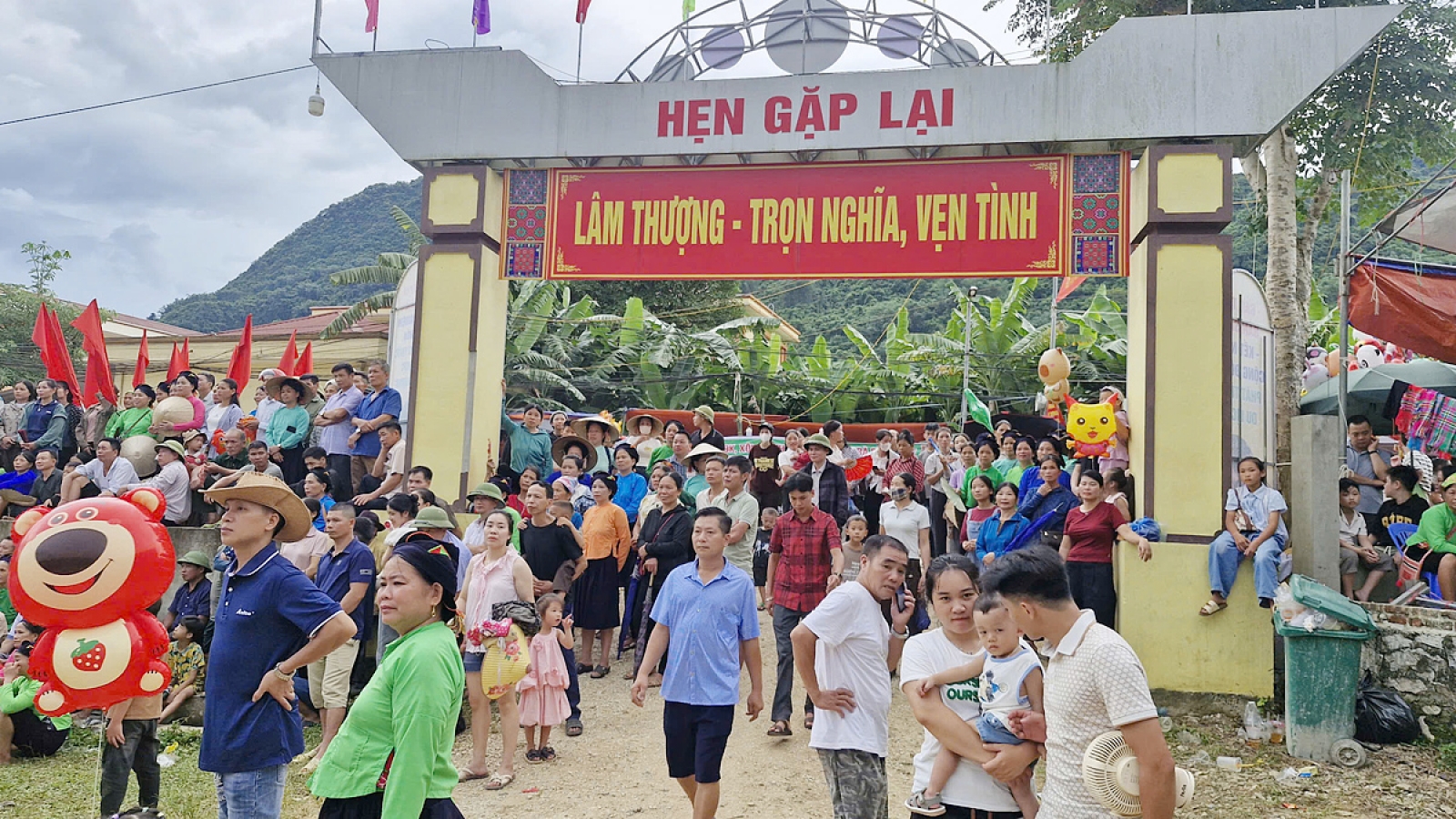 Lâm Thượng rộn ràng các hoạt động mở đầu lễ hội văn hóa các dân tộc