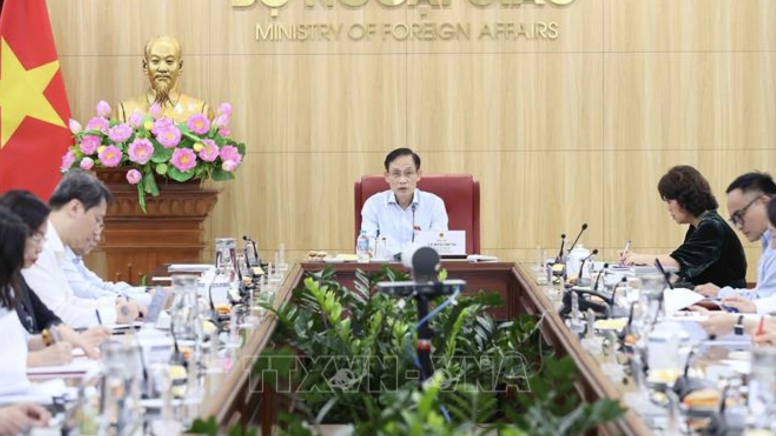 FM chairs inter-agency meeting on international commitment implementation