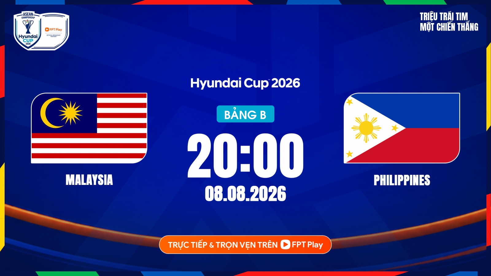 Lịch sử đối đầu Malaysia vs Philippines trước màn so tài ở ASEAN Cup 2026