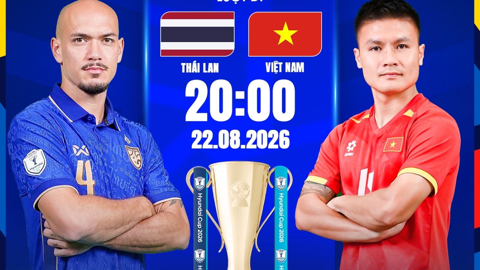 Lịch sử đối đầu Việt Nam vs Thái Lan trước chung kết ASEAN Cup 2026